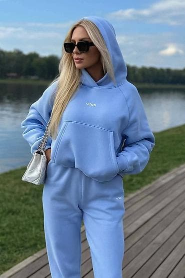 Ženski komplet trenerke „MOOD” – dukserica s kapuljačom i donji deo gs na lalafo.rs — 2 Ženski komplet trenerke „MOOD” – dukserica s kapuljačom i donji deo gs — 2