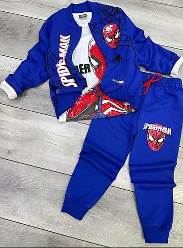 Dečiji komplet 3 u 1 – Spiderman motiv Veličina od 3 do 10 - Sastav na lalafo.rs Dečiji komplet 3 u 1 – Spiderman motiv Veličina od 3 do 10 - Sastav