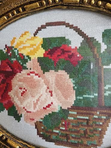 Goblen stari bez ostecenja korpa sa cvecem. Goblen korpa sa cvecem na lalafo.rs — 3 Goblen stari bez ostecenja korpa sa cvecem. Goblen korpa sa cvecem — 3