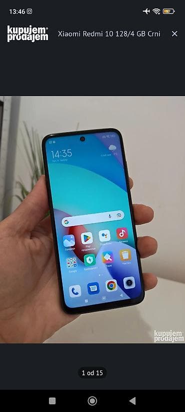 Imam Xiaomi Redmi 10 (4/128 GB), telefon je baš lepo očuvan i potpuno na lalafo.rs — 2 Imam Xiaomi Redmi 10 (4/128 GB), telefon je baš lepo očuvan i potpuno — 2