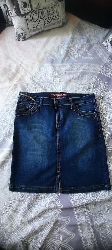 ps fashion novo: Potpuno nova teksas suknja, vel XL, sa puno elastina, u perfektnom at lalafo.rs — 1 ps fashion novo: Potpuno nova teksas suknja, vel XL, sa puno elastina, u perfektnom — 1