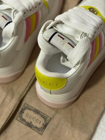 Gucci ženske patike – model sa platformom - Materijali: kombinacija na lalafo.rs — 3 Gucci ženske patike – model sa platformom - Materijali: kombinacija — 3