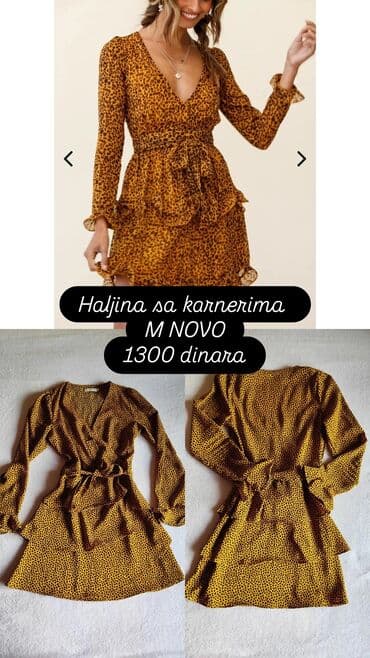 A-Dress M, bоја - Žuta, Koktel, klub, Dugih rukava na lalafo.rs A-Dress M, bоја - Žuta, Koktel, klub, Dugih rukava