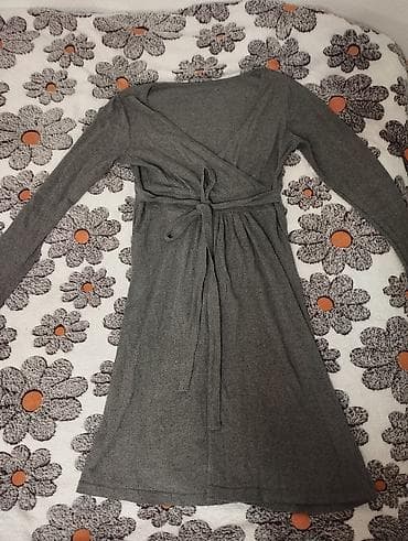 Siva džemper haljina dug rukav zimska. l xl velicina at lalafo.rs — 2 Siva džemper haljina dug rukav zimska. l xl velicina — 2