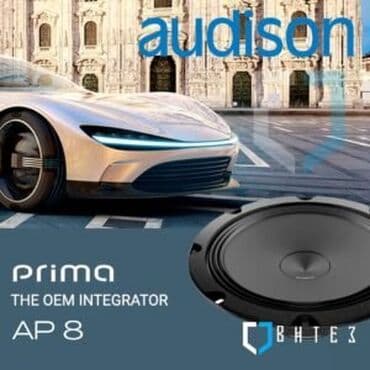 Audison Prima AP 8 (300/100w) Bas zvucnici 200mm. Na zalihama na lalafo.rs Audison Prima AP 8 (300/100w) Bas zvucnici 200mm. Na zalihama