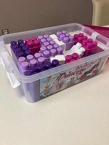 Kocke za slaganje – Princess set u kutiji - Veliki set plastičnih na lalafo.rs Kocke za slaganje – Princess set u kutiji - Veliki set plastičnih