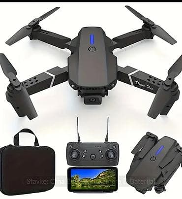 Sports & Leisure: Dron E88 – verzija sa jednom kamerom - Sklopivi kvadkopter sa LED at lalafo.rs — 5 Sports & Leisure: Dron E88 – verzija sa jednom kamerom - Sklopivi kvadkopter sa LED — 5