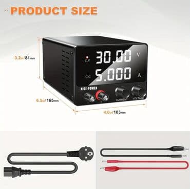 Heftalice: Laboratorijsko podesivo napajanje NICE-POWER 30V/5A - Opseg izlaza na lalafo.rs — 3 Heftalice: Laboratorijsko podesivo napajanje NICE-POWER 30V/5A - Opseg izlaza — 3