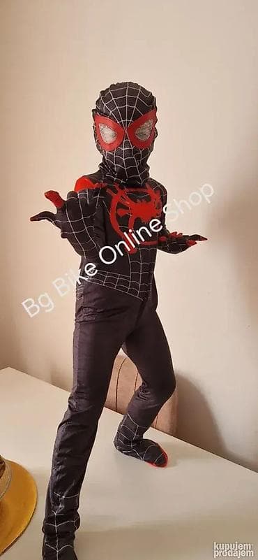 Kostim CRNI SPAJDERMEN VENOM za decu Miles Majls Morales Venom za decu na lalafo.rs — 2 Kostim CRNI SPAJDERMEN VENOM za decu Miles Majls Morales Venom za decu — 2