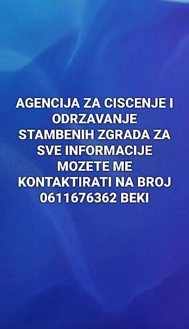 Profesionalna usluga čišćenja i održavanja stambenih zgrada. - na lalafo.rs Profesionalna usluga čišćenja i održavanja stambenih zgrada. -