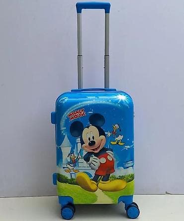 Backpacks, bags and suitcases: Dečji set kofera – Mickey Mouse motiv - Dva kofera (veći i manji) sa at lalafo.rs — 4 Backpacks, bags and suitcases: Dečji set kofera – Mickey Mouse motiv - Dva kofera (veći i manji) sa — 4