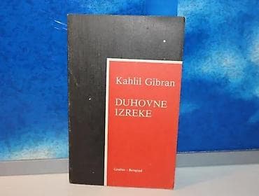 Duhovne izreke kahlil gibranhalil džubran1983 grafosstanje vrlo na lalafo.rs Duhovne izreke kahlil gibranhalil džubran1983 grafosstanje vrlo