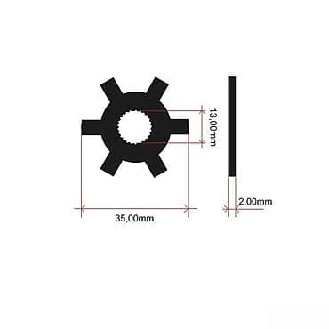 Bike accessories: Adapter/razmaknica za zadnji MTB točak – disk kočnice/rotor - at lalafo.rs — 2 Bike accessories: Adapter/razmaknica za zadnji MTB točak – disk kočnice/rotor - — 2