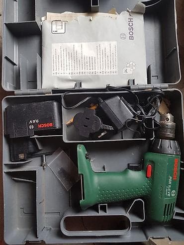 Setovi akumulatorskog alata: Bosch akumulatorska bušilica/odvijač u koferu - Model: Bosch PSR na lalafo.rs — 1 Setovi akumulatorskog alata: Bosch akumulatorska bušilica/odvijač u koferu - Model: Bosch PSR — 1