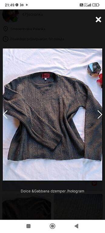 RASPRODAJA!!!D&G Dolce & Gabbana džemper - Model: muški na lalafo.rs — 2 RASPRODAJA!!!D&G Dolce & Gabbana džemper - Model: muški — 2