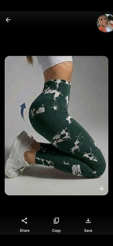 Ženske sportske helanke – vis2ok struk, “scrunch/anti-cellulite” na lalafo.rs — 2 Ženske sportske helanke – vis2ok struk, “scrunch/anti-cellulite” — 2