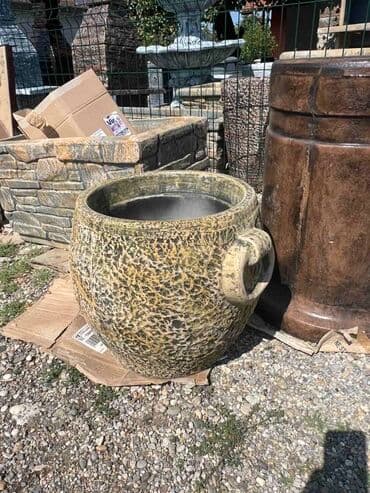 Velika dekorativna saksija/žardinijera od veštačkog kamena ili betona na lalafo.rs Velika dekorativna saksija/žardinijera od veštačkog kamena ili betona