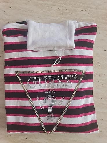 Ženski džemper s rol-kragnom GUESS - Model: prugasti džemper s at lalafo.rs — 2 Ženski džemper s rol-kragnom GUESS - Model: prugasti džemper s — 2