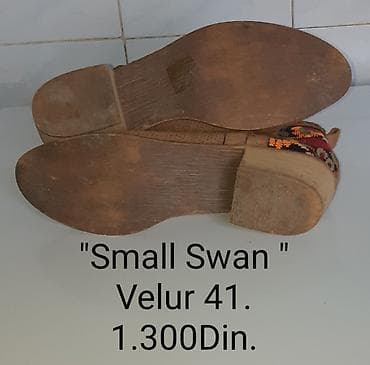 Ankle boots: Ženske gležnjače Small Swan - Materijal: veštački velur (brušena at lalafo.rs — 8 Ankle boots: Ženske gležnjače Small Swan - Materijal: veštački velur (brušena — 8