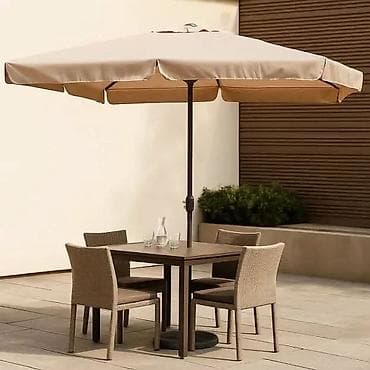 Garden umbrellas, awnings and pavilions: 04. Četvrtasti Suncobran 300x300cm - 9200 din Veliki suncobran za at lalafo.rs — 1 Garden umbrellas, awnings and pavilions: 04. Četvrtasti Suncobran 300x300cm - 9200 din Veliki suncobran za — 1