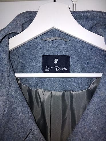 kom sa etiketom: Ženski kaput St. Barth – plav,nov,bez etikete sa rezervnim dugmetom - at lalafo.rs — 3 kom sa etiketom: Ženski kaput St. Barth – plav,nov,bez etikete sa rezervnim dugmetom - — 3