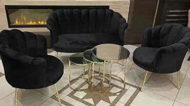 Stilske garniture: Shell set ( 2 fotelje + dvosed ) ✨ -Cena za set : 430€ Pojedinačno na lalafo.rs — 8 Stilske garniture: Shell set ( 2 fotelje + dvosed ) ✨ -Cena za set : 430€ Pojedinačno — 8