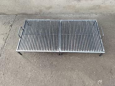 Roštilj na ćumur od čelika sa rešetkom i nogarama - Pravougaoni na lalafo.rs — 5 Roštilj na ćumur od čelika sa rešetkom i nogarama - Pravougaoni — 5