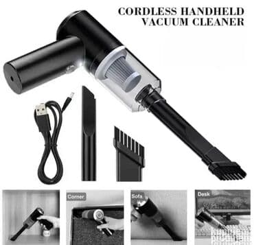 Handheld Vacuum Cleaners: Mini Praktični Punjivi Usisivač Snage 120W Savršen za brzo i efikasno at lalafo.rs — 1 Handheld Vacuum Cleaners: Mini Praktični Punjivi Usisivač Snage 120W Savršen za brzo i efikasno — 1