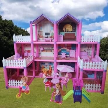 Garderoba za lutke: Kucica za lutke novo ogromna vila za lutke na 3 sprata akcija cene na lalafo.rs — 1 Garderoba za lutke: Kucica za lutke novo ogromna vila za lutke na 3 sprata akcija cene — 1