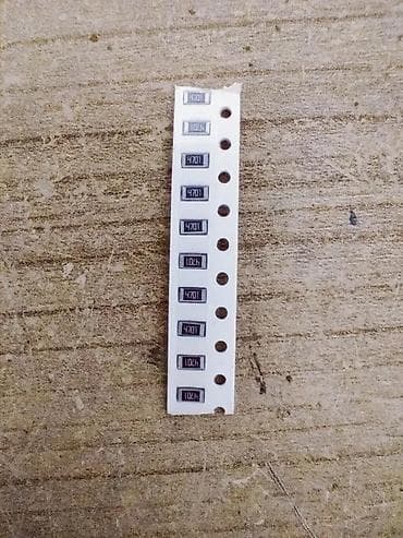 Electronics: SMD OTPORNIK 4.7K OHM 1206 10 KOMADA | SMD otpornik vrednosti 4.7k at lalafo.rs — 1 Electronics: SMD OTPORNIK 4.7K OHM 1206 10 KOMADA | SMD otpornik vrednosti 4.7k — 1