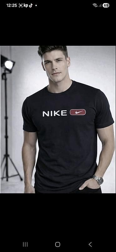 Men's T-shirt Nike, bоја - Tamnoplava na lalafo.rs — 4 Men's T-shirt Nike, bоја - Tamnoplava — 4