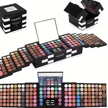MISS ROSE profesionalni set šminke – rasklopiva „makeup“ kutija - na lalafo.rs MISS ROSE profesionalni set šminke – rasklopiva „makeup“ kutija -