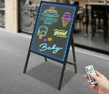 💡✨ LED Osvetljena Tabla 60x80 cm – Podesiva, Atraktivna i Višebojna! at lalafo.rs 💡✨ LED Osvetljena Tabla 60x80 cm – Podesiva, Atraktivna i Višebojna!