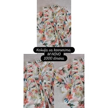 Košulja sa karnerima – veličina M - Brend: Zara (etiketa vidljiva na na lalafo.rs — 1 Košulja sa karnerima – veličina M - Brend: Zara (etiketa vidljiva na — 1