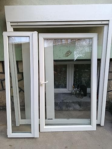PVC dvokrilni prozor sa alu roletnom, jedno veće krilo. - Materijal na lalafo.rs — 1 PVC dvokrilni prozor sa alu roletnom, jedno veće krilo. - Materijal — 1