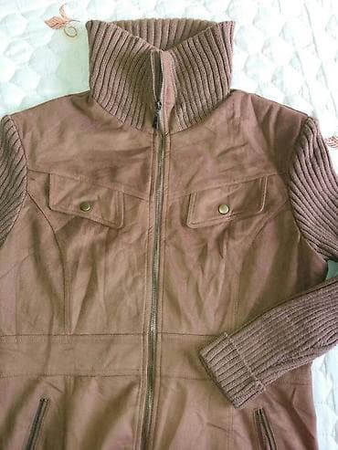 Jakna od prevrnute koze L do XL Veoma kvalitetna jakna, kombinacija na lalafo.rs — 2 Jakna od prevrnute koze L do XL Veoma kvalitetna jakna, kombinacija — 2