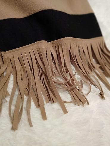 Ženski kaput sa resama( L,XL) - Model: dugi, ravnog kroja, bez na lalafo.rs — 2 Ženski kaput sa resama( L,XL) - Model: dugi, ravnog kroja, bez — 2