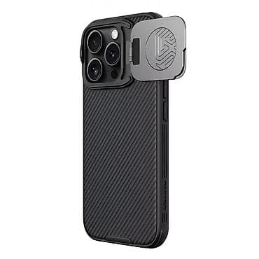 Maska Nillkin CamShield Prop za iPhone 16 Pro 6.3 crna. Uz brzu at lalafo.rs — 3 Maska Nillkin CamShield Prop za iPhone 16 Pro 6.3 crna. Uz brzu — 3