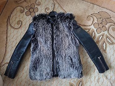 Ženska jakna – kombinacija kože i krzna. Cena 100e, Krzno u prirodi na lalafo.rs — 2 Ženska jakna – kombinacija kože i krzna. Cena 100e, Krzno u prirodi — 2