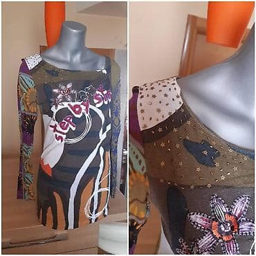 Desigual ženska majica dugih rukava, veličina L. Asimetričan izrez na lalafo.rs — 2 Desigual ženska majica dugih rukava, veličina L. Asimetričan izrez — 2