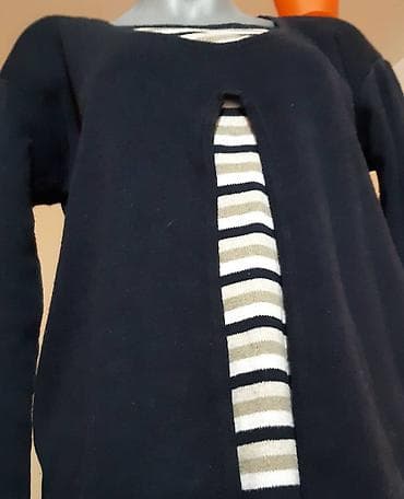 Pletena ženska bluza/džemper sa slojevitim izgledom, brenda G na lalafo.rs — 2 Pletena ženska bluza/džemper sa slojevitim izgledom, brenda G — 2