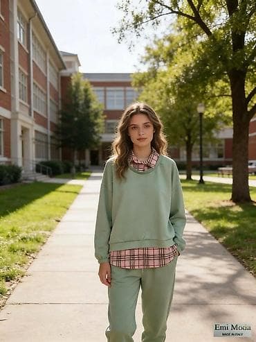 za svaki dan: Ženski komplet trenerke Emi Moda – Made in Italy - Dvodijelni set at lalafo.rs — 2 za svaki dan: Ženski komplet trenerke Emi Moda – Made in Italy - Dvodijelni set — 2