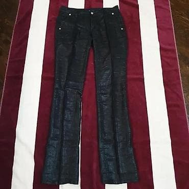 VERSACE PANTALONE VEL. S VOSKIRANE | Versace crne pantalone od lana at lalafo.rs VERSACE PANTALONE VEL. S VOSKIRANE | Versace crne pantalone od lana