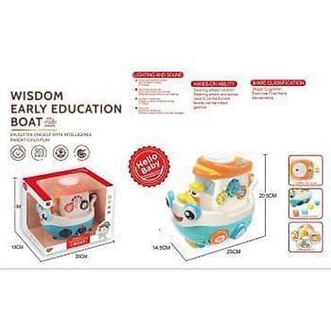 Interaktivna edukativna igračka – čamac “Wisdom Early Education Boat” na lalafo.rs Interaktivna edukativna igračka – čamac “Wisdom Early Education Boat”