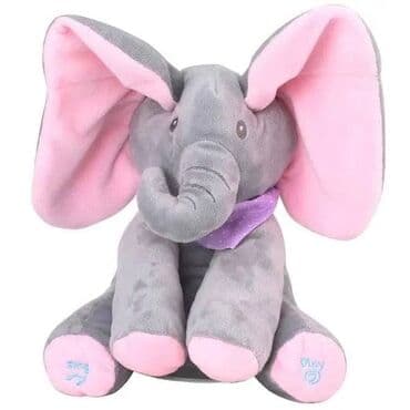 Plišani slon koji peva Flapi sivi 2400 din Plišani slon Flappy peva na lalafo.rs Plišani slon koji peva Flapi sivi 2400 din Plišani slon Flappy peva