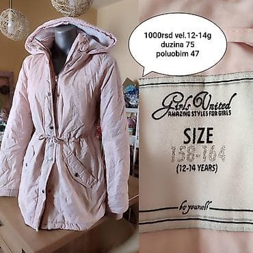 Devojačka jakna/parka Girls United, svetloružičasta. - Veličina na lalafo.rs — 1 Devojačka jakna/parka Girls United, svetloružičasta. - Veličina — 1