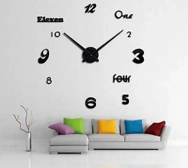 3D samolepljivi dekorativni sat – Model 4 3D samolepljivi satovi su na lalafo.rs — 3 3D samolepljivi dekorativni sat – Model 4 3D samolepljivi satovi su — 3