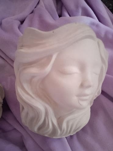 Dekorativne gipsane figurice i saksije – neofarban model za kreativno na lalafo.rs — 3 Dekorativne gipsane figurice i saksije – neofarban model za kreativno — 3