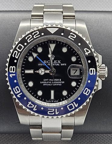 Rolex GMT‑Master II “Batman” - Prečnik sata 40mm. - Kućište i na lalafo.rs — 1 Rolex GMT‑Master II “Batman” - Prečnik sata 40mm. - Kućište i — 1