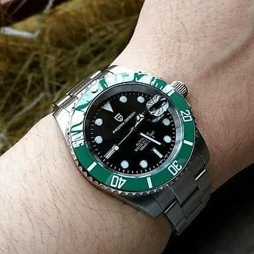 PAGANI DESIGN PD-1661 - Zeleno/Crni- Rolex Submariner Homage Potpuno na lalafo.rs PAGANI DESIGN PD-1661 - Zeleno/Crni- Rolex Submariner Homage Potpuno